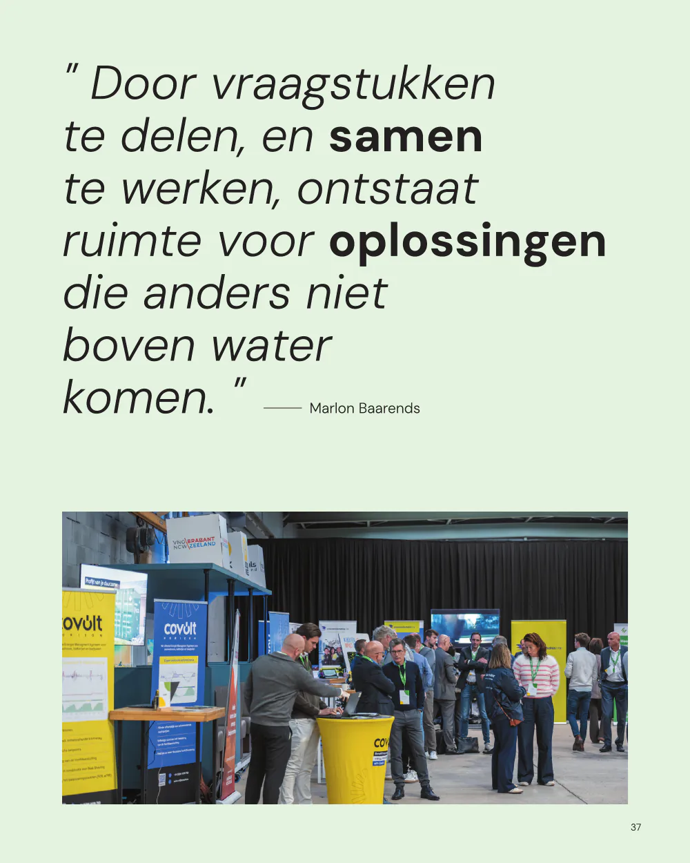 Pulse, pagina 37: Dockwize zet innovatie in gang