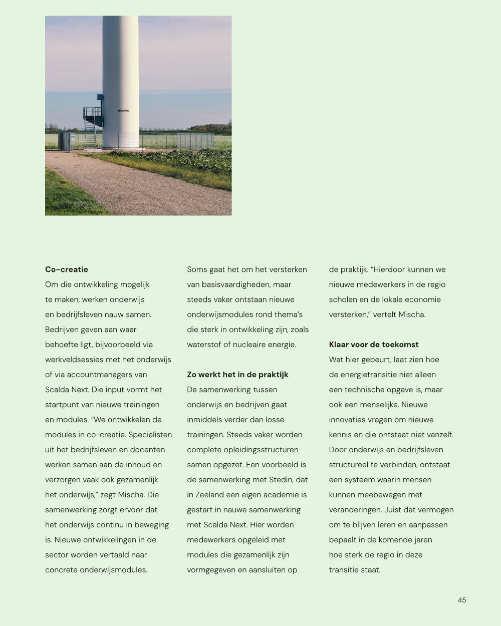 Pulse, pagina 45: Samen opleiden voor de toekomst